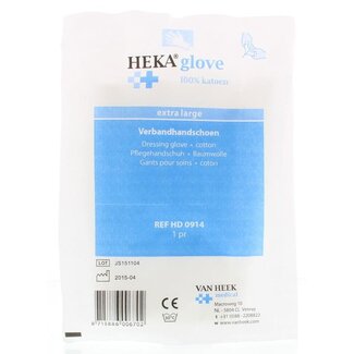 Heka Heka Gants de protection en coton taille XL 2 pièces
