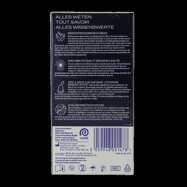 Durex Orgasm intense 10 Stuks