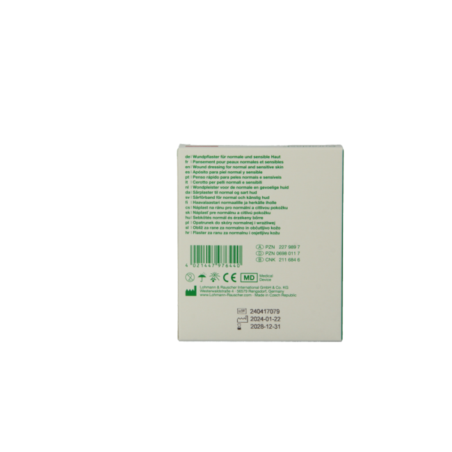 Pansement Curaplast Sensitive 8 cm x 10 cm, 10 pièces