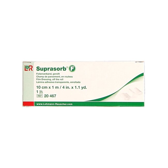 Suprasorb F folie 1m x 10cm 1 Stuks