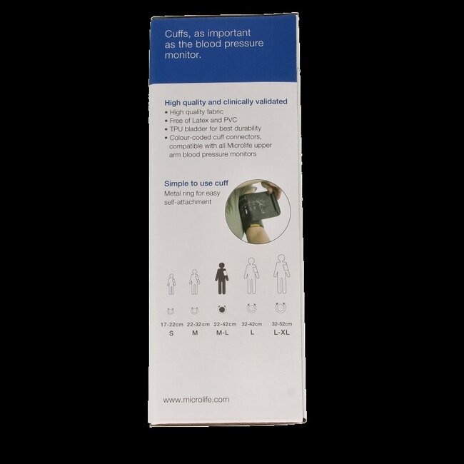 Microlife Manchet 22-42 bovenarm M/L 1 Stuks