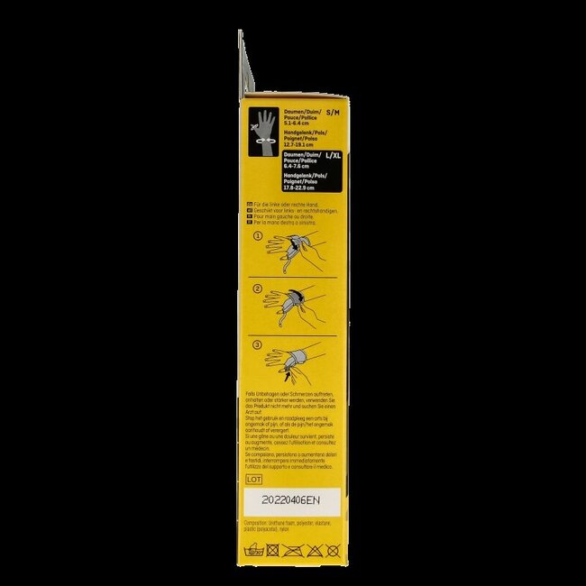 Attelle de pouce Futuro Deluxe taille L/XL 1 pièce