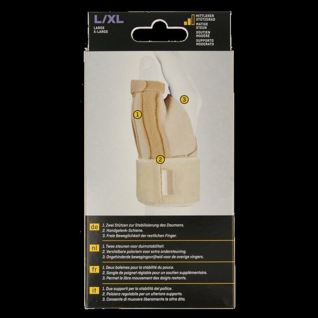 Attelle de pouce Futuro Deluxe taille L/XL 1 pièce