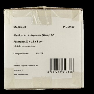 Medica Distributeur de rouleaux de médicaments Medica, petit, 10 pièces