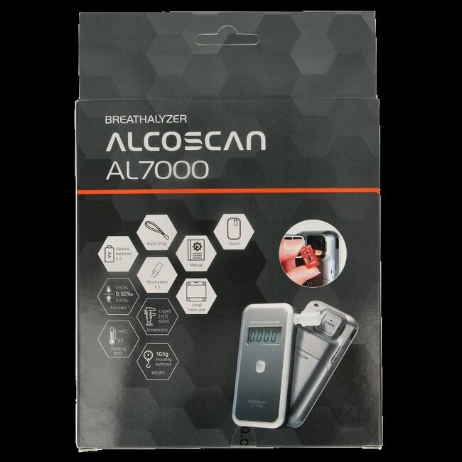 Éthylotest Alcoscan AL7000 1 pièce