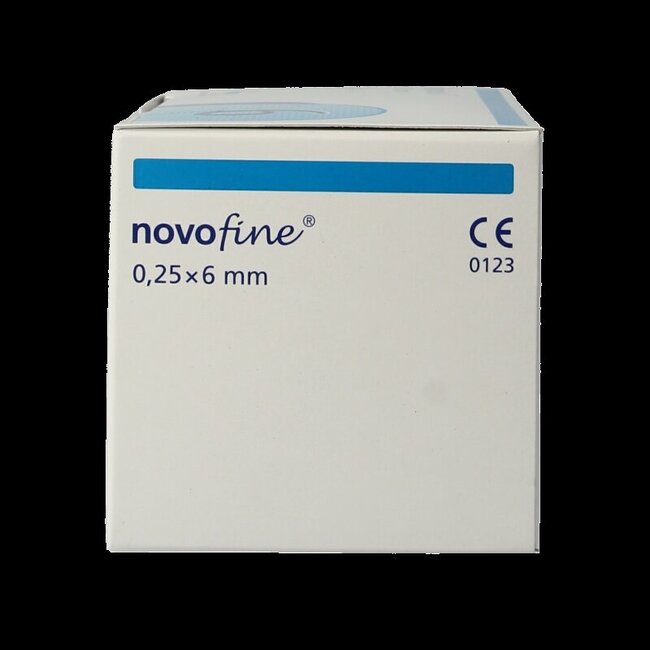 Novo Nordisk Novofine aiguilles 0,25 x 6 mm 31G 100 pièces