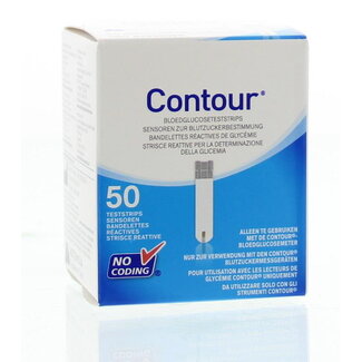Bayer Bandelettes de test Bayer Contour, 50 unités