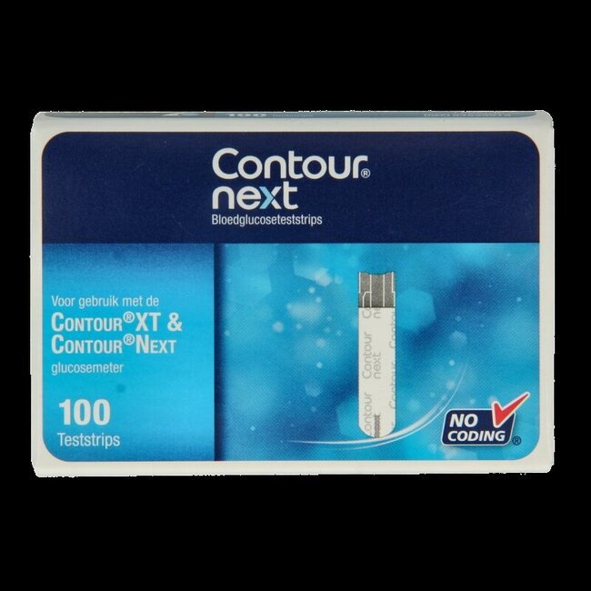 Contour next teststrip 100 Stuks