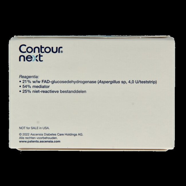 Bayer Contour next teststrip 100 Stuks