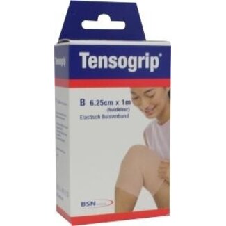Tensogrip Elastisch buisverband B 1m x 6.25cm huidskleur 1 Stuks