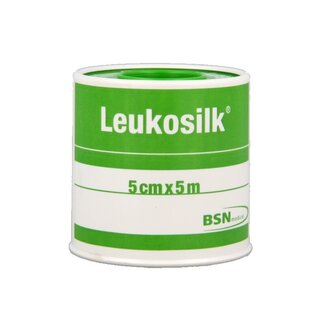 Leukosilk Hechtpleister 5m x 5cm 1024  1 Stuks