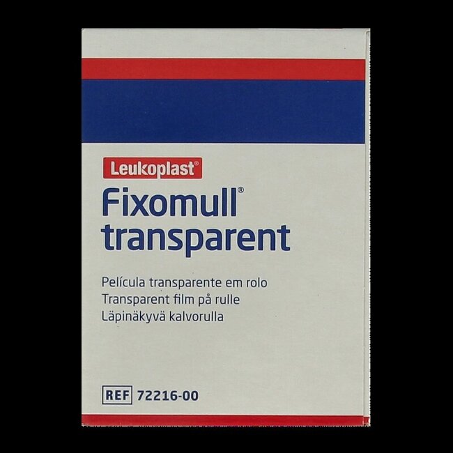 Fixomull Transparent 10m x 5cm 7221600 1 pièce