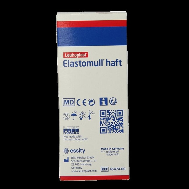 Elastomull Fixatiewindsel haft 4m x 12cm 45474 1 Stuks