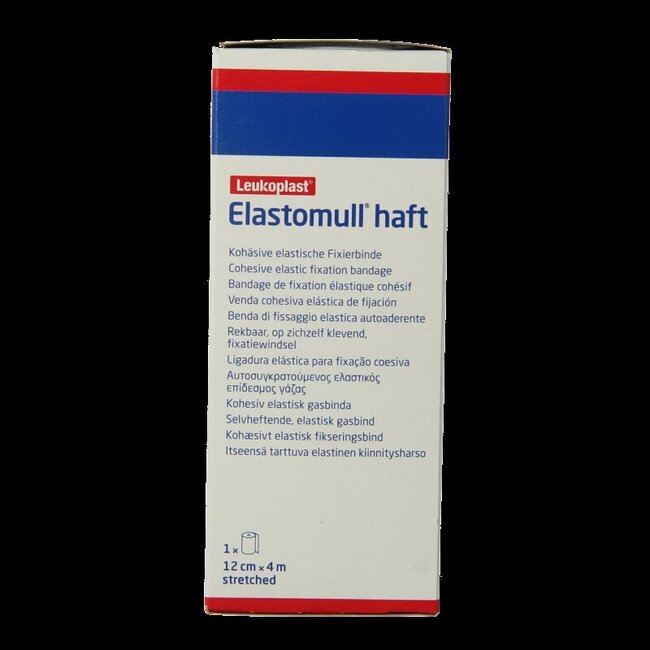 Elastomull Fixatiewindsel haft 4m x 12cm 45474 1 Stuks