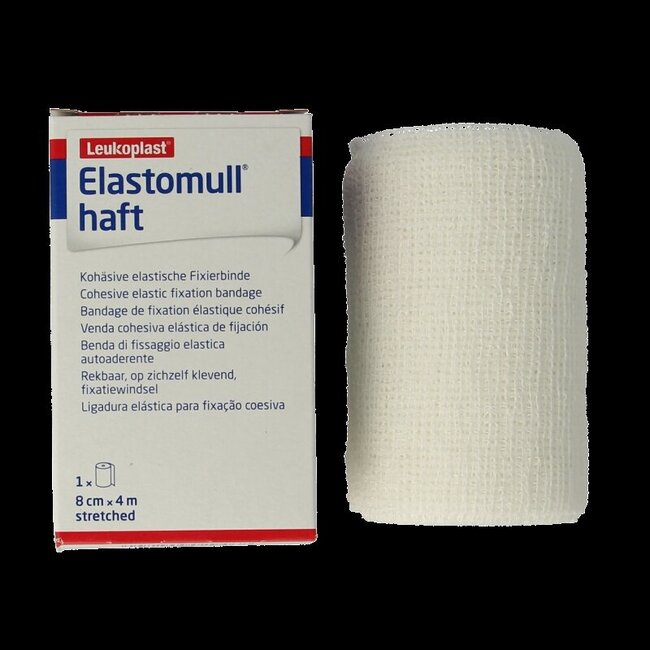 Bande de fixation Elastomull haft 4m x 8cm 45472 1 pièce