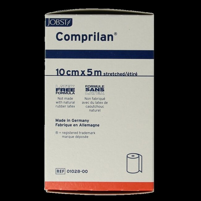 Comprilan Bande à allongement court 5 m x 10 cm 1 pièce