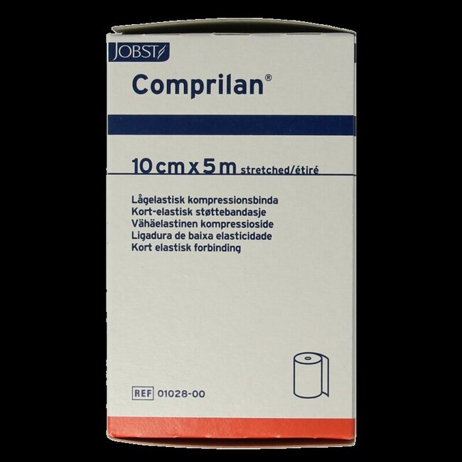 Comprilan Bande à allongement court 5 m x 10 cm 1 pièce