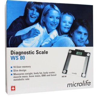 Microlife Weegschaal BMI WS80-N 1 Stuks