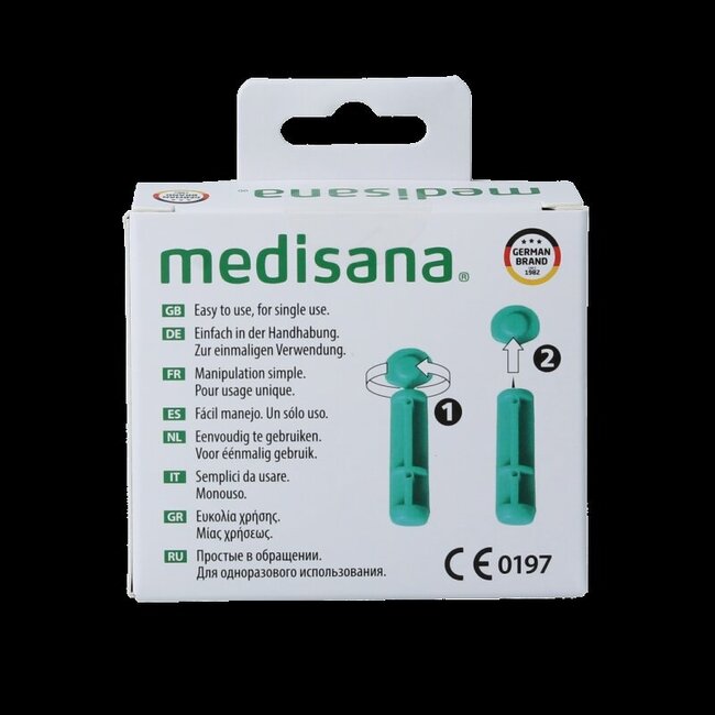 Medisana Meditouch lancetten 100 Stuks