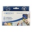 Snelpleisters blauw 2.5cm x 4.5m 2 Rol