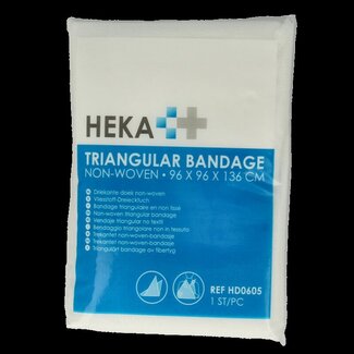 Heka Driekante doek non-woven 1 Stuks