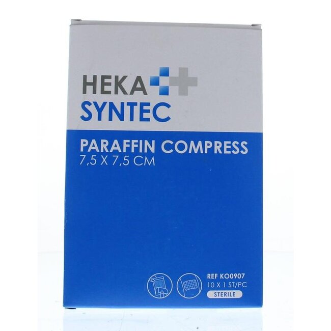Synthetisch zalfgaas 7.5 x 7.5cm 10 Stuks