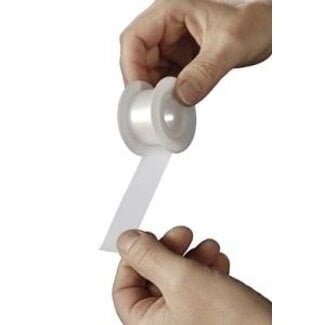 Hekafilm Non-woven hechtpleister 5m x 2.5cm 12 Stuks