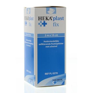 Hekaplast Fix pleister 2m x 10cm met schutvel 1 Rol