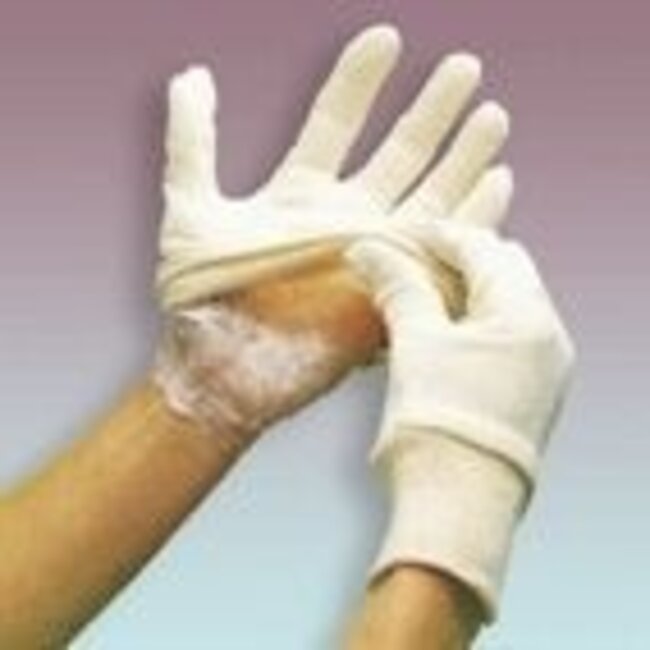 Verbandhandschoen/dressing gloves maat L 7.5 1 Paar