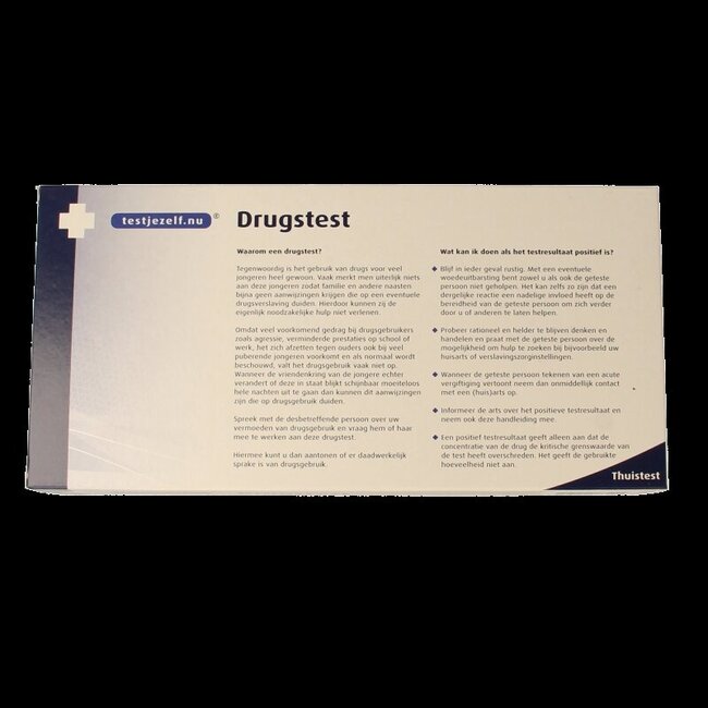 Testjezelf.nu Multidrugtest 12 urine 4 Stuks