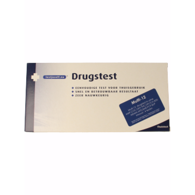 Testjezelf.nu Test multidrogue 12 urines 4 pièces