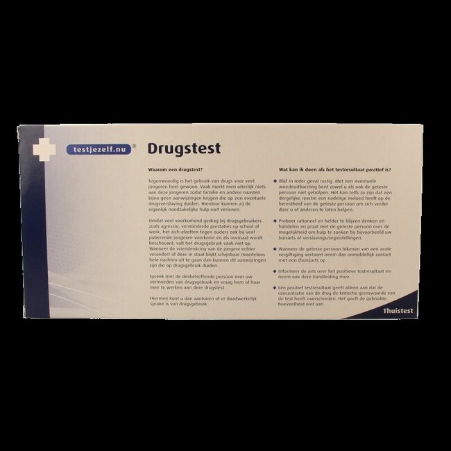 Testjezelf.nu Test multi-drogues 12 urines 2 pièces