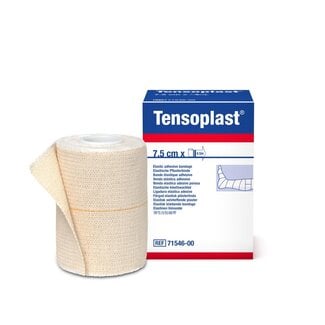 Tensoplast Elastische kleefzwachtel 7.5cm 1 Rol