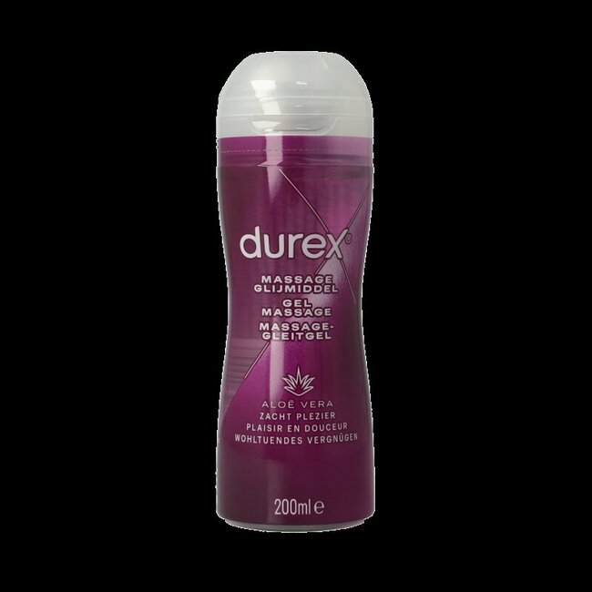Massageolie en glijmiddel 2-in-1 aloe vera 200 Milliliter