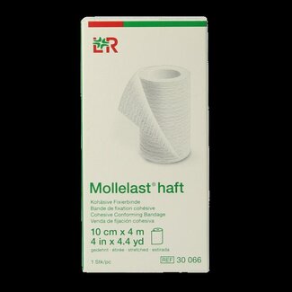Mollelast Bande de fixation Mollelast haft 4 m x 10 cm, 1 unité