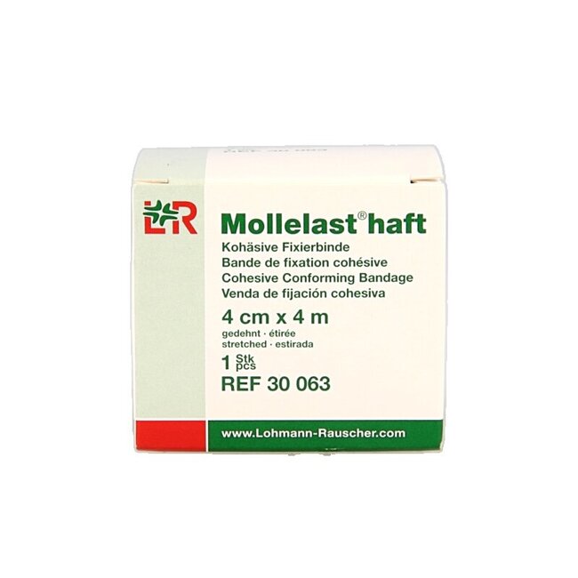 Fixatiewindsel haft 4m x 4cm 1 Stuks