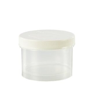 Spruyt Hillen Tabletflacon 75 ml transparant met dop 35 Stuks