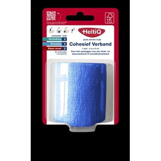 Heltiq Cohesief verband 4m x 6cm 1 Stuks