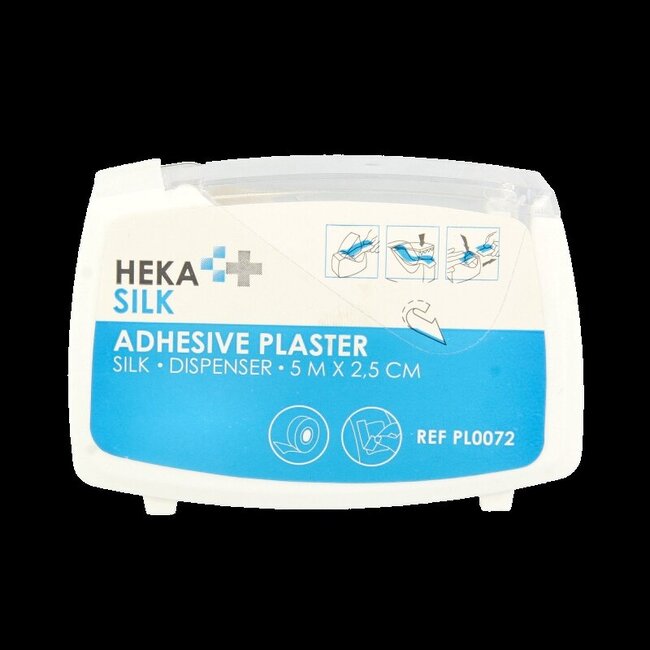 Silk dispenser 5m x 2.5cm 1 Stuks