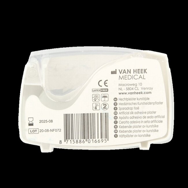 Hekapor Silk dispenser 5m x 2.5cm 1 Stuks