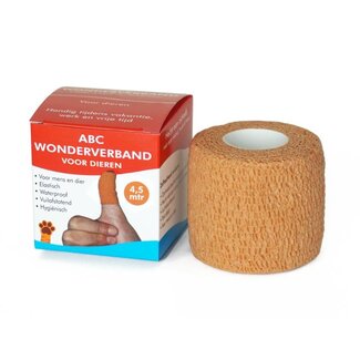 ABC Wonderverband Wonderverband bruin dieren 1 Stuks