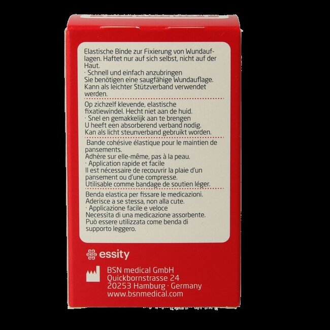 Elastomull Fixatiewindsel haft 4 x 8cm 1 Stuks