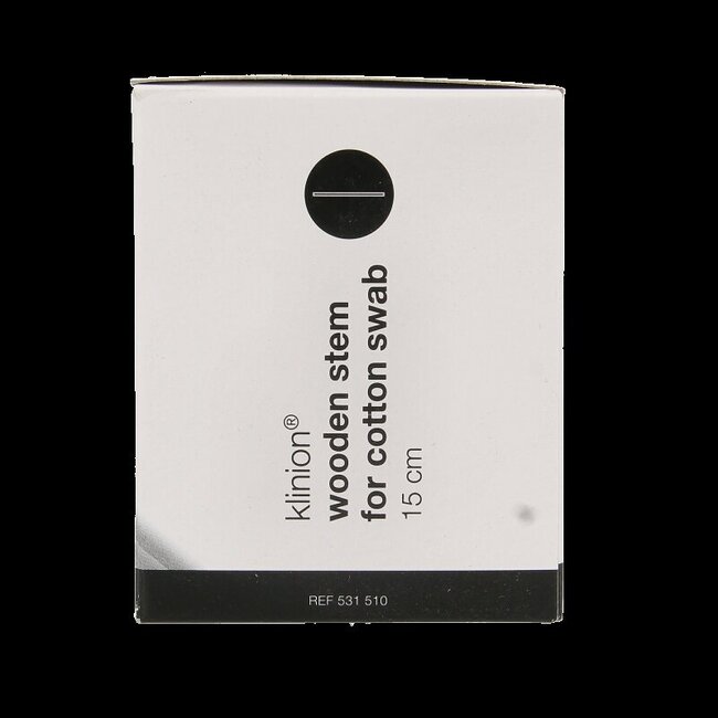 Porte-coton Medispo en bois nu 15 cm 1000 pièces