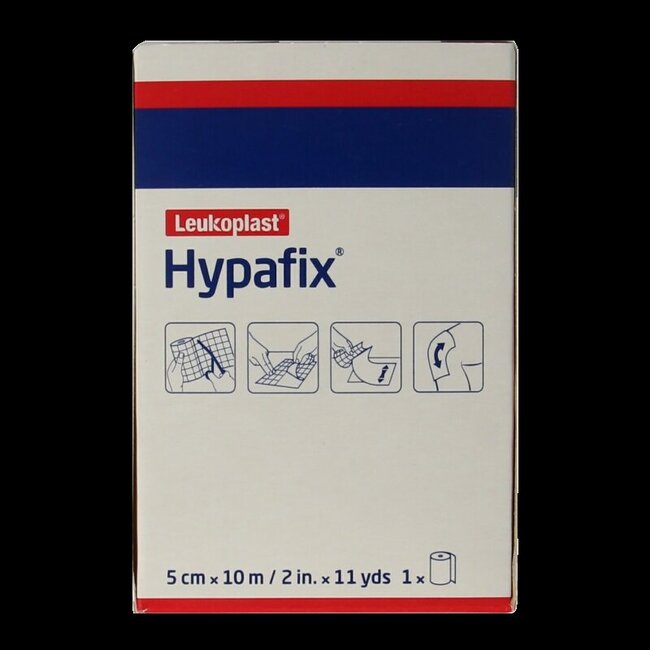 Bande adhésive hypoallergénique 10m x 5cm 1 pièce