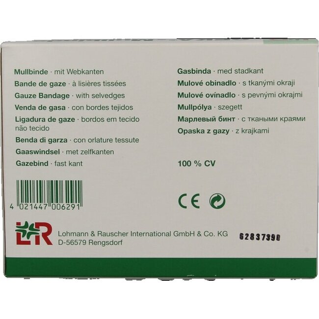 Geka Hydrofiel windsel 4m x 4cm 1 Stuks