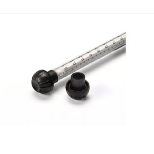 Tipcap zwart voor 1ml spuit 100 Stuks