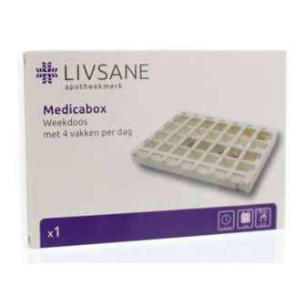 Livsane Medicabox weekcassette 1 Stuks