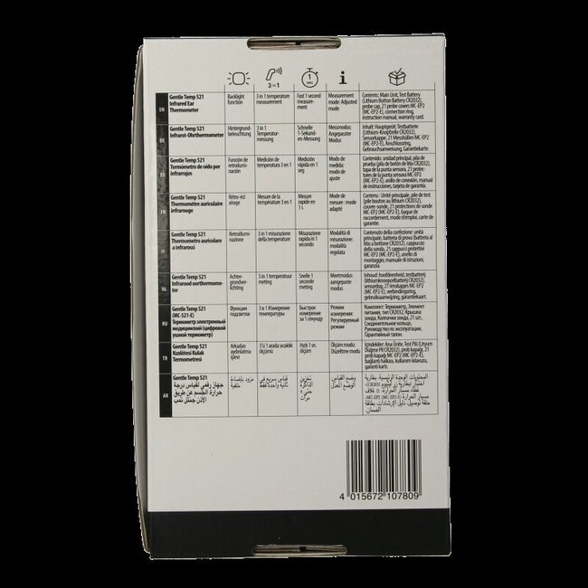 Omron Thermomètre Auriculaire MC521 1 Unité