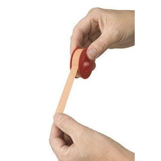 Hekaplast Hechtpleister textiel ring 5m x 1.25cm 1 Stuks