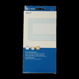 Hekaplast Pansement adhésif stérile Hekaplast 10 cm x 20 cm, 10 pièces